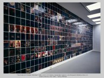 “The Pirate Art Process: Montréal” 1989, 13.0 x 3.9 meters, Copigraphy (approx. one thousand CX5000 prints) 1/1   Galerie Rahmel, Köln 1990 — Georg Mühleck
