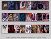 “The Pirate Art Process: Montréal” 1989, part of a series of 200 digital-thermal copies CX 5000, 21.5 x 28 cm each — Georg Mühleck