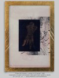 “Pirate Art Process — series of 10 frames” 1989, Copigraphy on paper and acetate, fake gold frame sealed in plastic 23 x 33 cm, 1/1  —  Georg Mühleck (archive#PAP632)