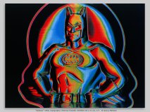 “batman” 1990, Copigraphy (Thermo-Transfer CX5000) 28 x 21 cm, 1/1