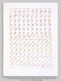 “Transforming shape and color of one element I” 1982, Oil pastel 57 x 77 cm 1/1   © Georg Mühleck