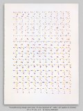 “Transforming shape and color of one element II” 1982, Oil pastel 57 x 77 cm 1/1   © Georg Mühleck