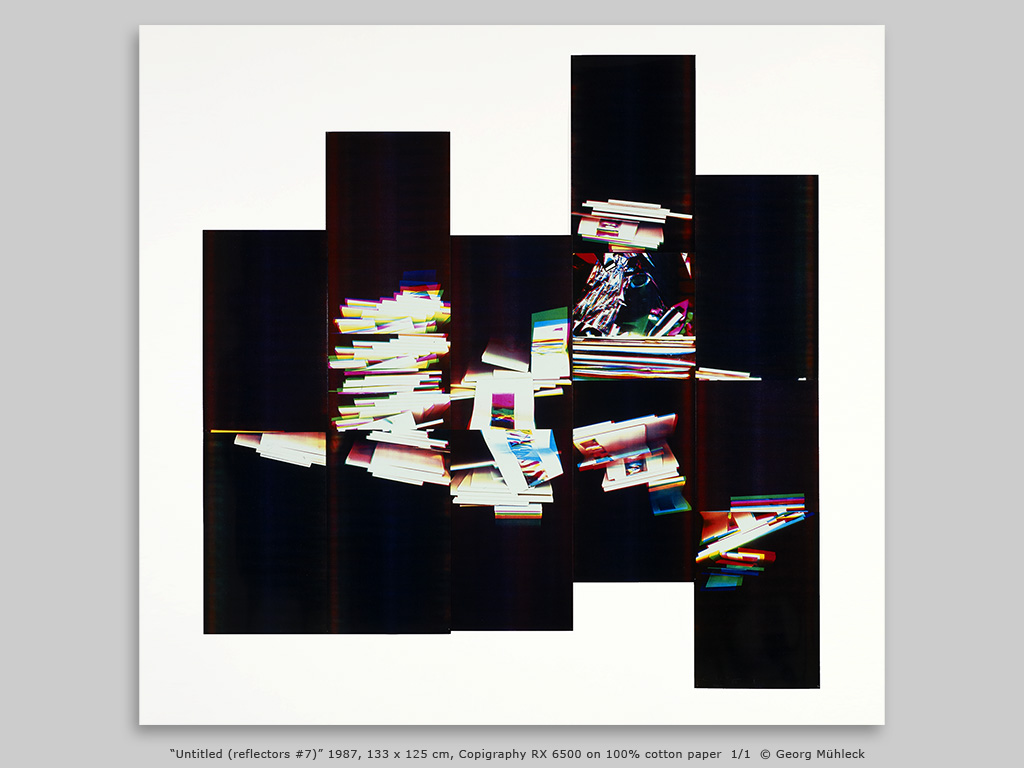 “Untitled (reflectors #7)” 1987