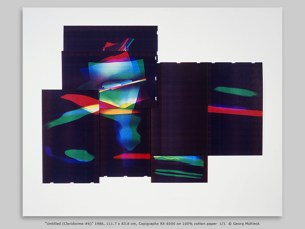 Untitled (Cloridorme #6), 1986, 111.7 x 83.8 cm